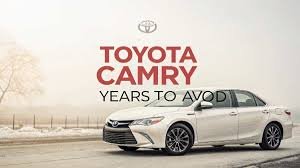 Toyota Camry Years To Avoid - A Complete Guide for Buyers!